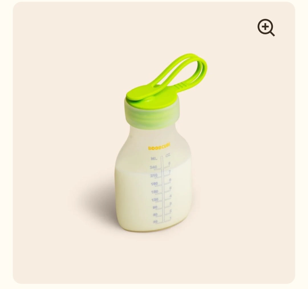 Boobcube: THE CANTEEN (for Pumping and storing)