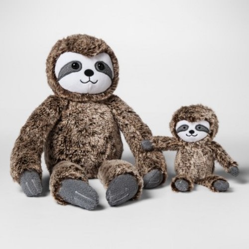 Plush with Rattle Sloth - Cloud Island™ Brown