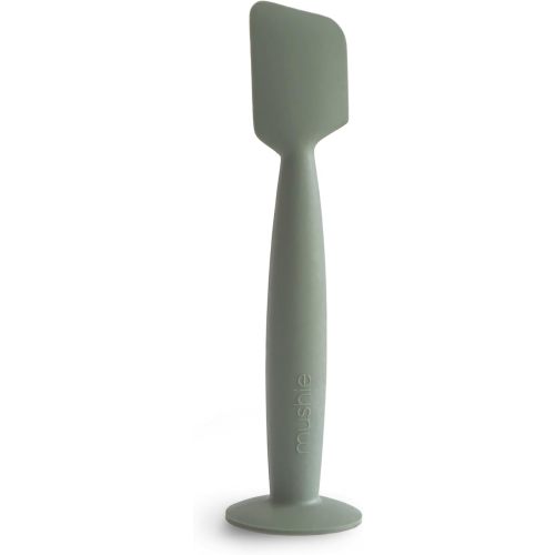 mushie Diaper Cream Applicator Soft Silicone with Suction Base (Dried Thyme)