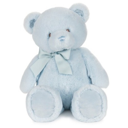 Baby GUND My First Friend Teddy Bear, Blue, Ultra Soft Animal Plush Toy for Babies and Newborns