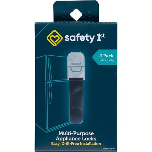 Safety 1st Multi-Purpose Plastic Appliance Lock Decor, 2-Count (Packaging May Vary)
