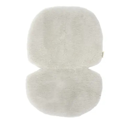 BINIBAMBA - Sheepskin for Stroller and Bassinet - 68x44 cm - Moon | Smallable