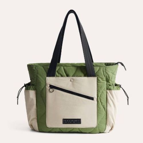 Bagsmart Vega 23L Featherlight Work Tote Messenger Bag - Moss Green