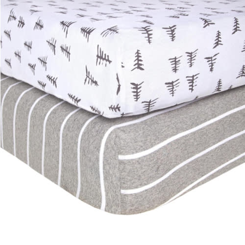 Amazon.com : Burt's Bees Baby Essential Organic Cotton Fitted Crib Sheet, Breathable for Boy Girl Standard Crib & Toddler Mattresses : Baby