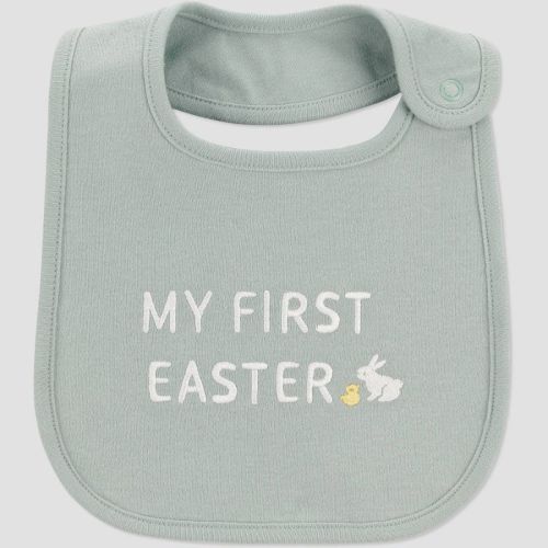 Carter's Just one you® Baby My 1st Easter Bib - Green