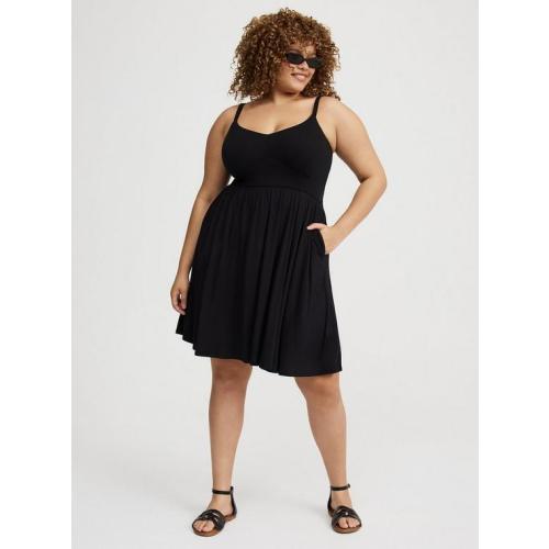 Mini Criss-Cross Back Dress