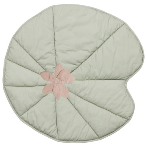 WASHABLE PLAYMAT WATER LILY OLIVE