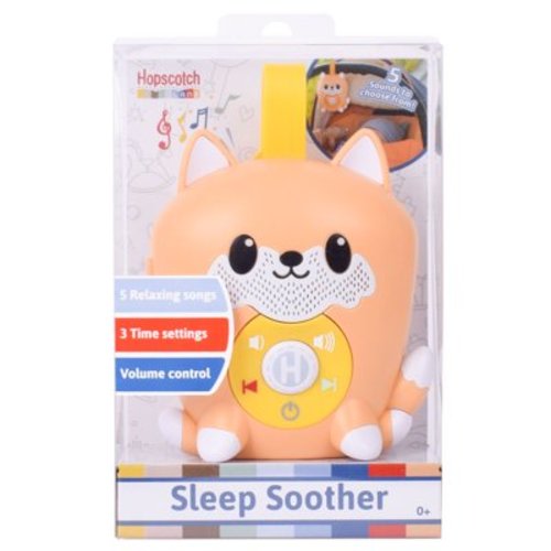 Hopscotch Lane Fox Soother, Orange - Baby and Toddler 0 Months+, Unisex