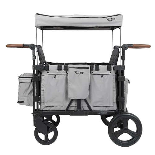 Keenz XC+ Luxury Comfort Stroller Wagon 4 Passenger - Grey