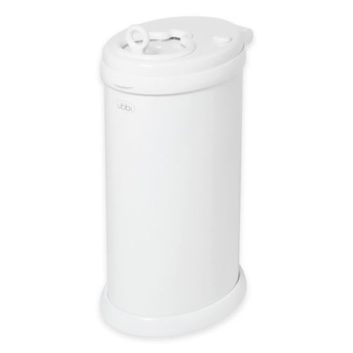Ubbi® Diaper Pail in White