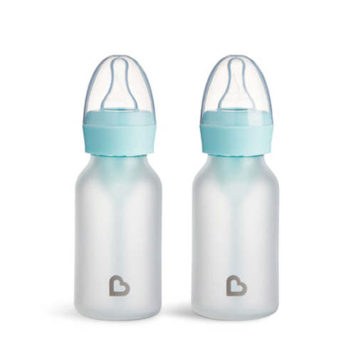 Bond® Silicone Glass Bottle 4oz or 8oz, 2pk | Munchkin