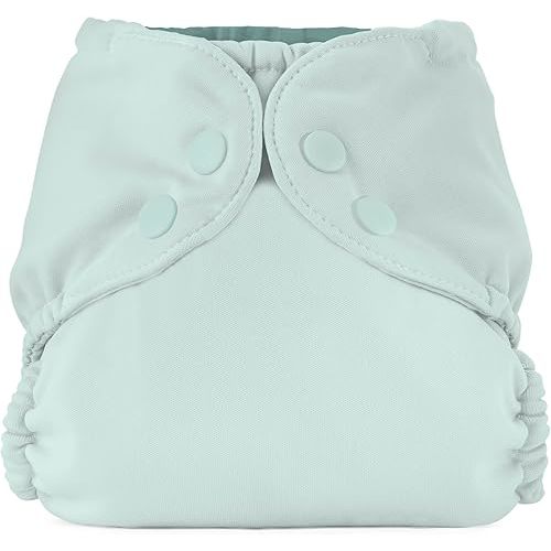 Esembly Cloth Diaper Outer, Swim Diaper, Waterproof Cloth Diaper Cover - Size 1 (7-17lbs), Mist