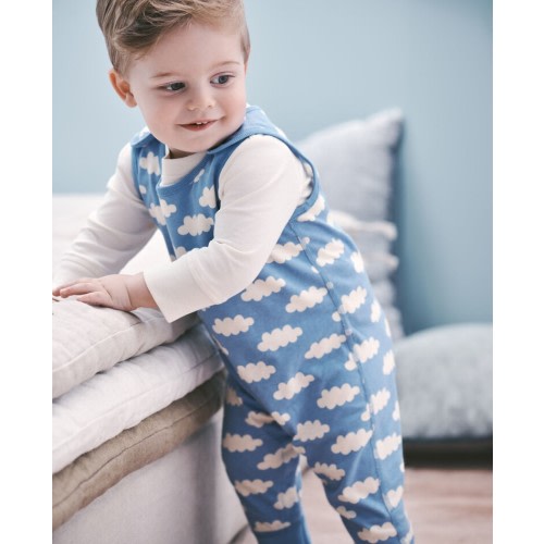 Baby Overalls & Long Sleeve T-Shirt Set
