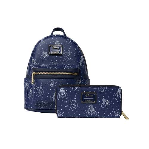 Loungefly x Disney Winnie The Pooh Constellation Backpack & Wallet Set