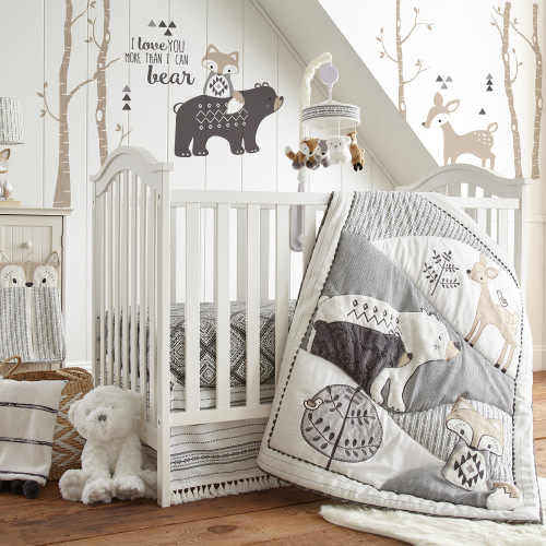 Levtex Baby 5-Piece Nursery Crib Bedding Set - Bailey