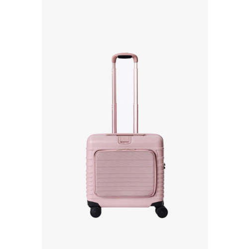 BÉIS 'The Mini Roller' in Atlas Pink - Kids Suitcases & Rolling Carry-On Luggage in Pink
