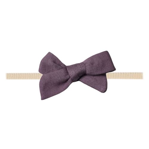 Copper Pearl Classic Baby Bow Plum