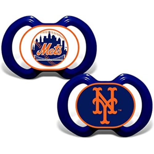 MasterPieces NYM2000: New York Mets Pacifier 2-Pack