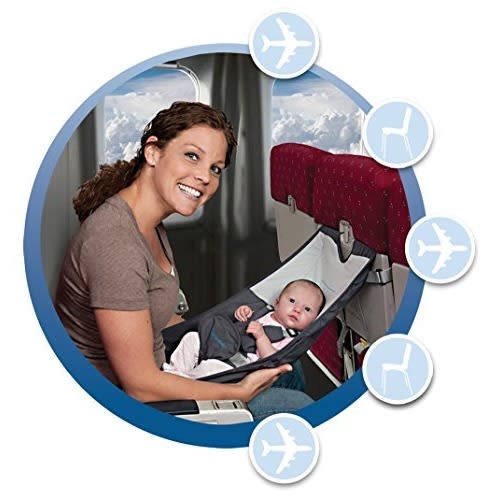 Infant Airplane Seat - Flyebaby Airplane Baby Comfort System - Air Travel with Baby Made Easy