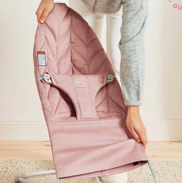 Extra Fabric Seat for BabyBjörn Bouncer                                          COLOR: Dusty Pink