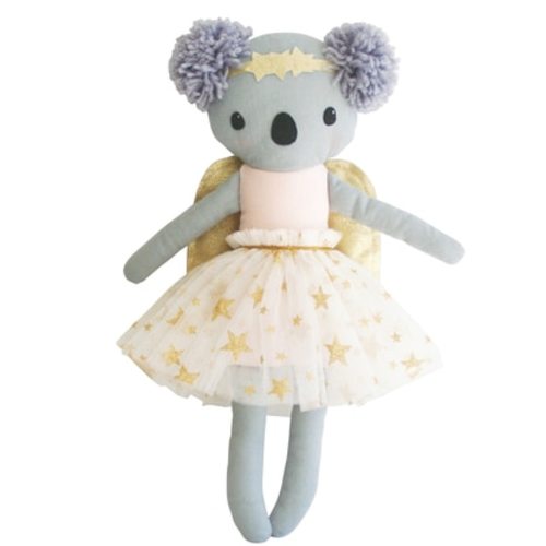 Baby Koala Angel, Pink/Gold