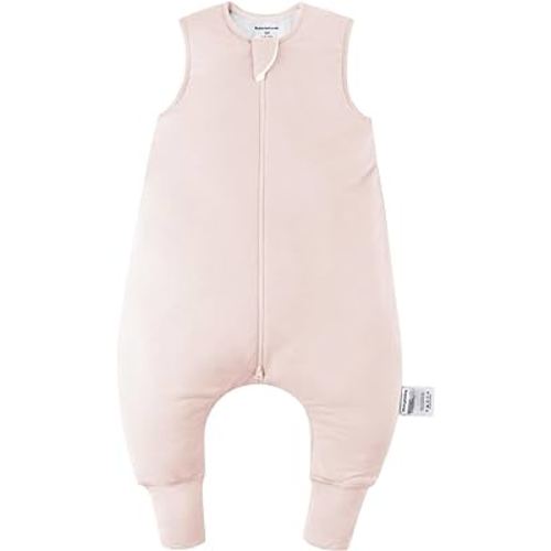 Rayon Made from Bamboo Toddler Sleep Sack with Feet 12-24 Months 1.0 Tog Ultra Soft Toddler Sleeping Sack 1t-2t Sleep Bag Walker Quilted Wearable Blanket with Legs 2-Way Zipper Lightweight