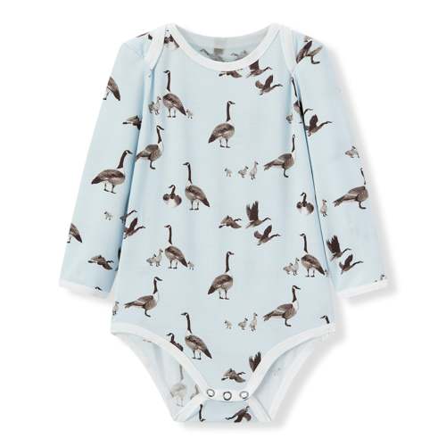 Goose Luxe Stretch Long Sleeve One Piece