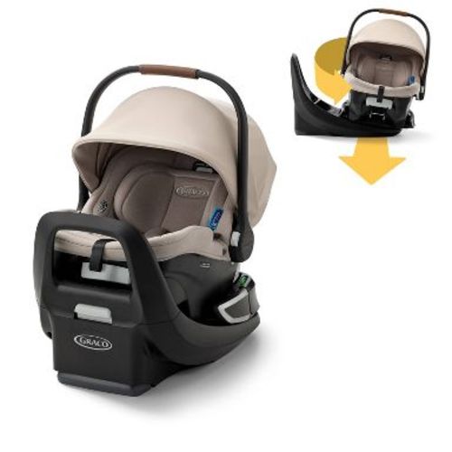 Graco Snug Ride Turn & Slide Infant Car Seat - Sandstone