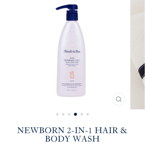Newborn 2-in-1 Hair & Body Wash – Noodle & Boo