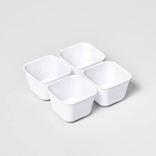 4pk Small Storage Trays - Brightroom™
