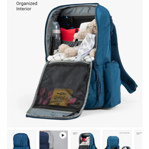 Expedition Diaper Bag Backpack Horizon Blue | Tactical Baby Gear®