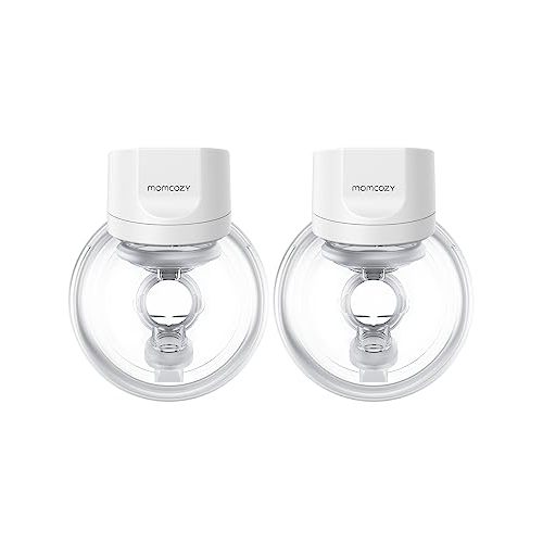 Momcozy Breast Pump Hands-Free, Wireless Pump with Soft Double-Sealed Flange