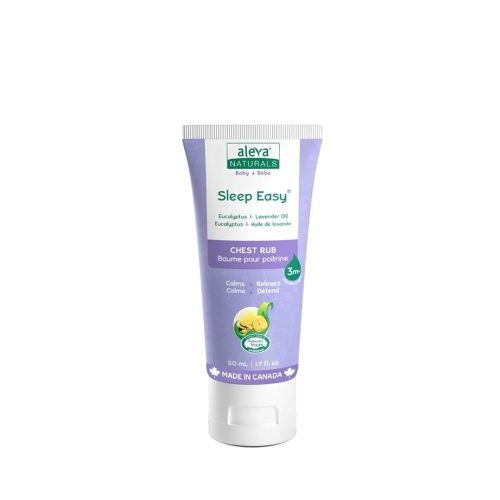 Aleva Naturals Soothing Comfort Chest Rub - Gentle and Easy to Use, Healthy Baby Care, Refreshing Scents of Eucalyptus and Lavender Oils, 50ml