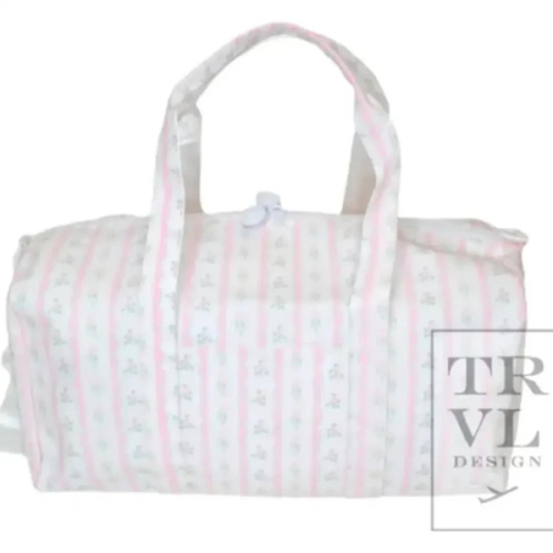 TRVL RIBBON FLORAL PINK WEEKENDER