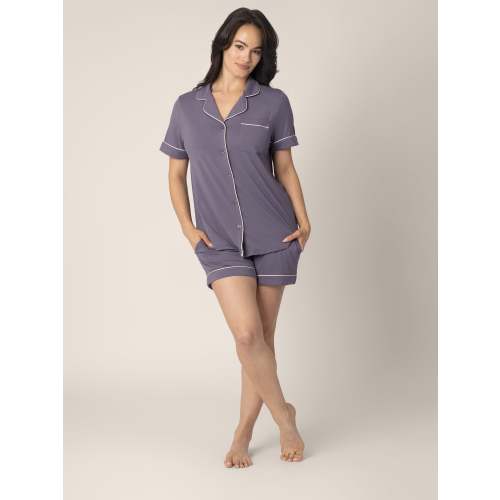 Clea Bamboo Short Sleeve Pajama Set | Mist - Kindred Bravely