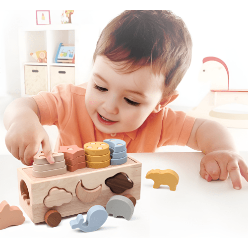 Montessori Silicone Stacking Toy