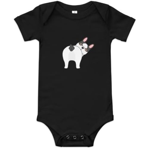 French bulldog onesie for baby, French bulldog baby clothes, French bulldog baby gifts, pregnancy gifts.