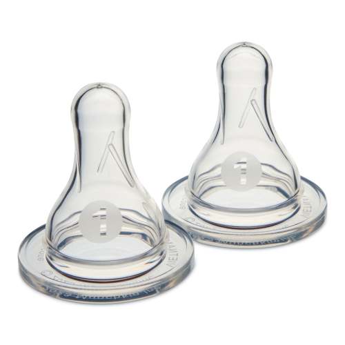 Munchkin Bond® Stage 1 Nipples, 2-Pack - Stage 1