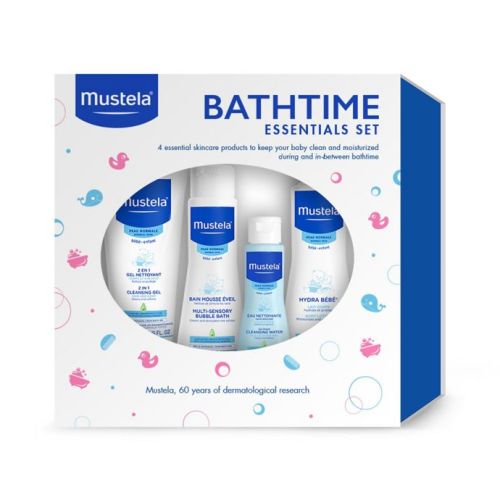 Mustela® 4-Piece Bathtime Essentials Gift Set