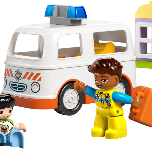 Ambulance & Driver 10447 | DUPLO® | Buy online at the Official LEGO® Shop US
