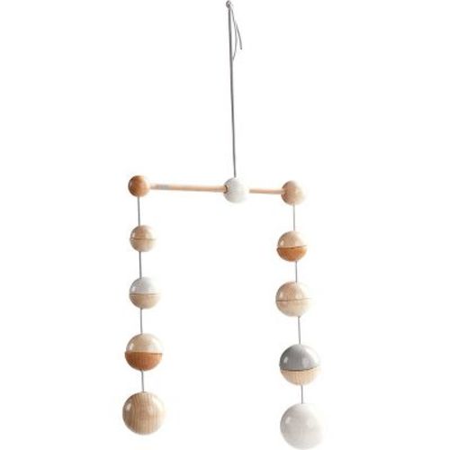 HABA Baby Mobile Dots - Natural Wooden Nursery Ceiling Decoration (Made in Germany)