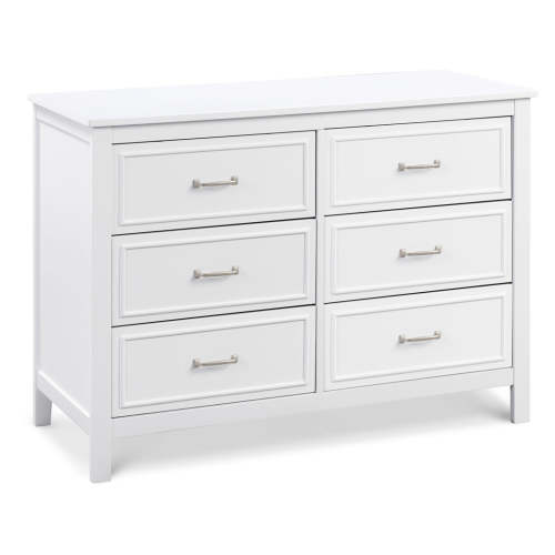Charlie 6-Drawer Double Dresser - White