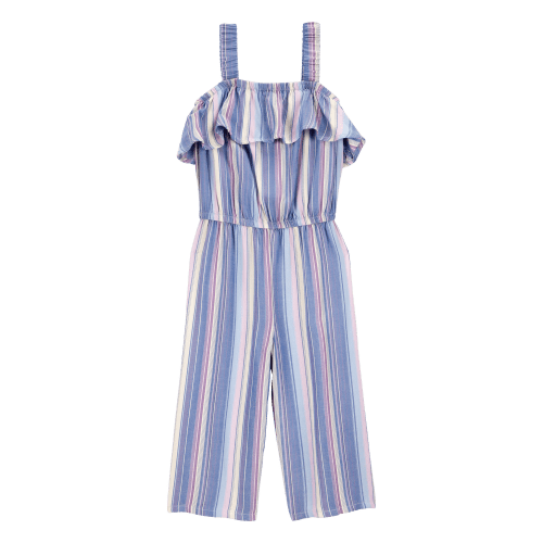 Toddler Multi Striped Flutter Jumpsuit - OshKosh | Carter's