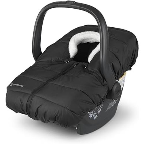 UPPAbaby CozyGanoosh Footmuff/Easily Attaches to Strollers + RumbleSeat/Ultra-Plush, Weather-Proof/Charcoal
