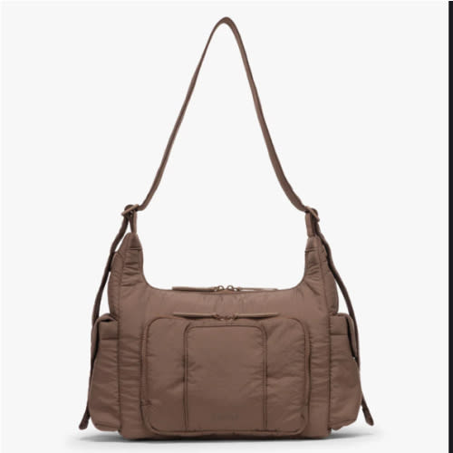 Crossbody Diaper Bag - HAZELNUT