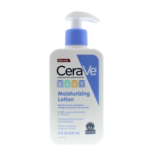 CeraVe Baby Moisturizing Lotion, Fragrance Free, 8oz