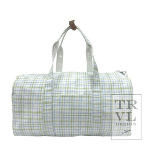 TRVL - Weekender - Classic Green Plaid
