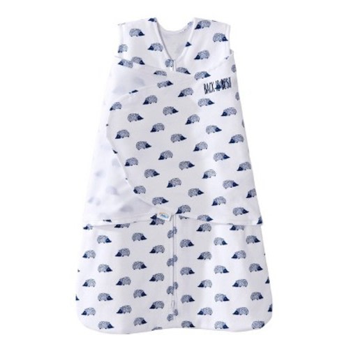 HALO Innovations Sleepsack 100% Cotton Swaddle Wrap, Color: Navy, Size: S