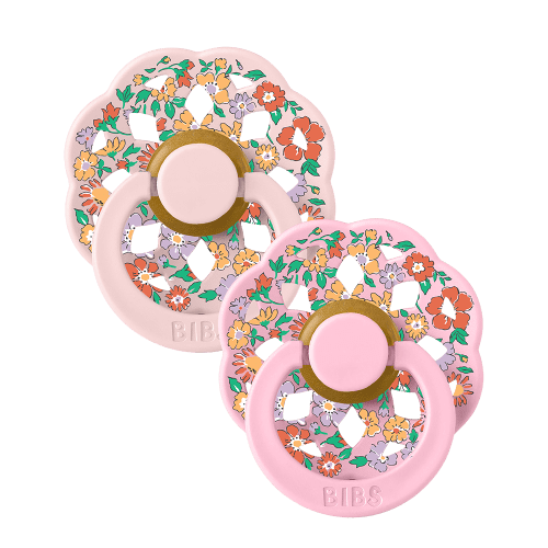 BIBS x LIBERTY Pacifiers 2 Pack | Oscar Meadow | Blossom Mix – Bibsworld store US