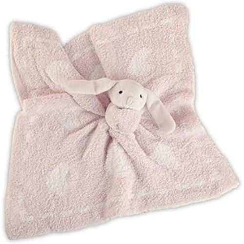 Barefoot Dreams, Baby Unisex, CozyChic® Dream Buddie (Toddler), Pink/White Hearts, One Size, Toddler